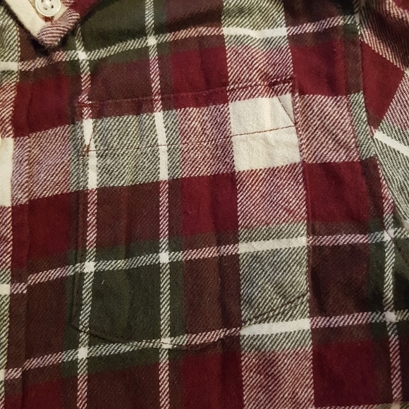 Gymboree boys size 3T plaid flannel button up shirt - Picture 5 of 5